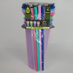 Tal Color Changing 24 oz Tumblers set of 4